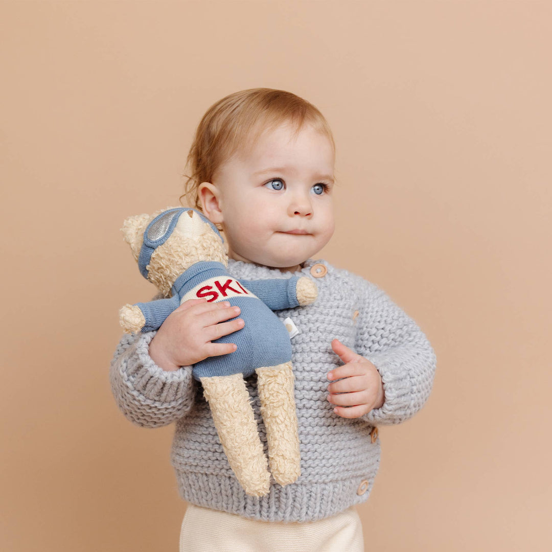 The Blueberry Hill Plush Ski Bear