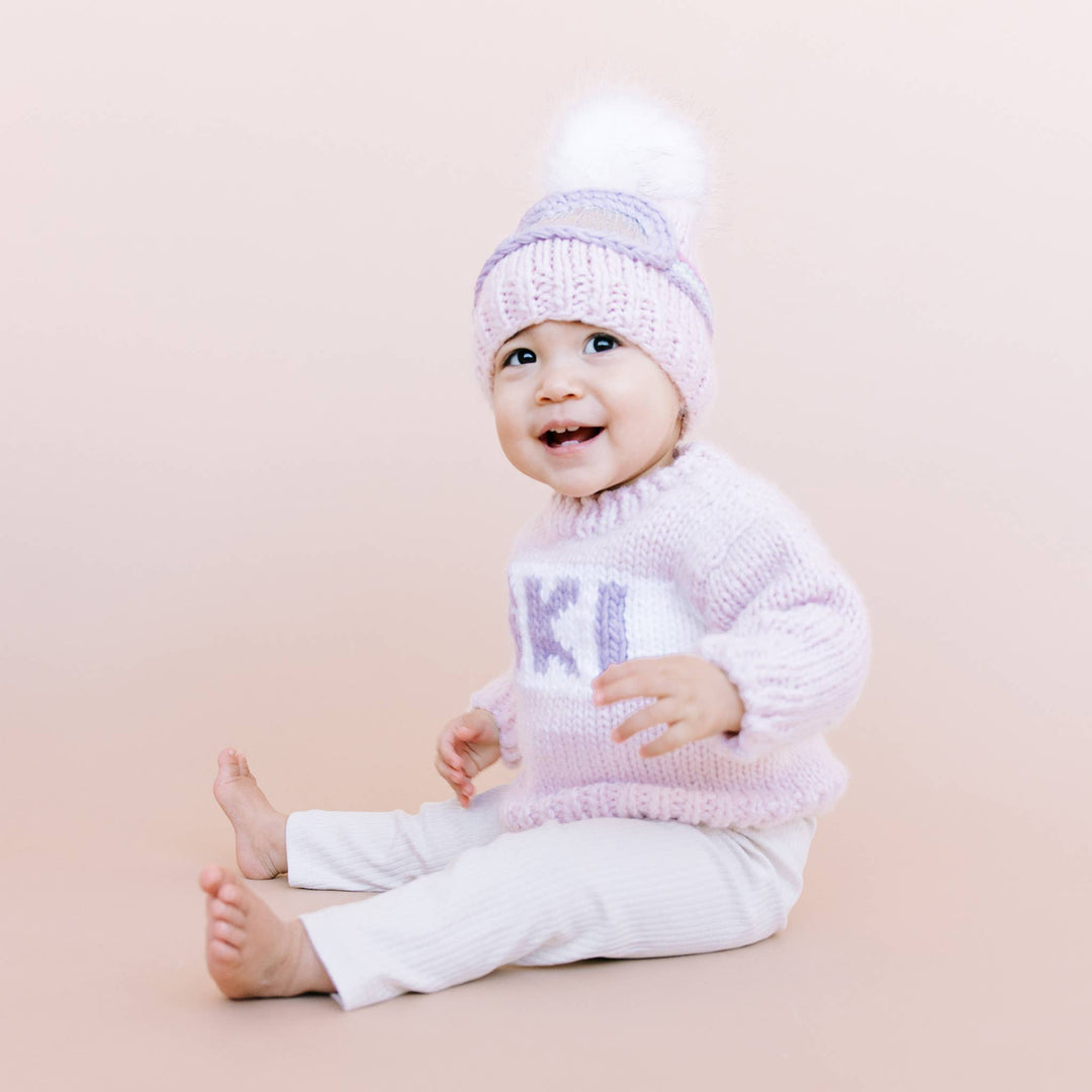 The Blueberry Hill Ski Sweater Baby Pink