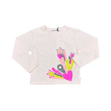 Billieblush Girls Love LS Tee