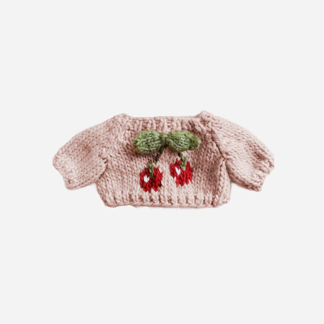 The Blueberry Hill Plush Toy Clothing - Cherry Sweater