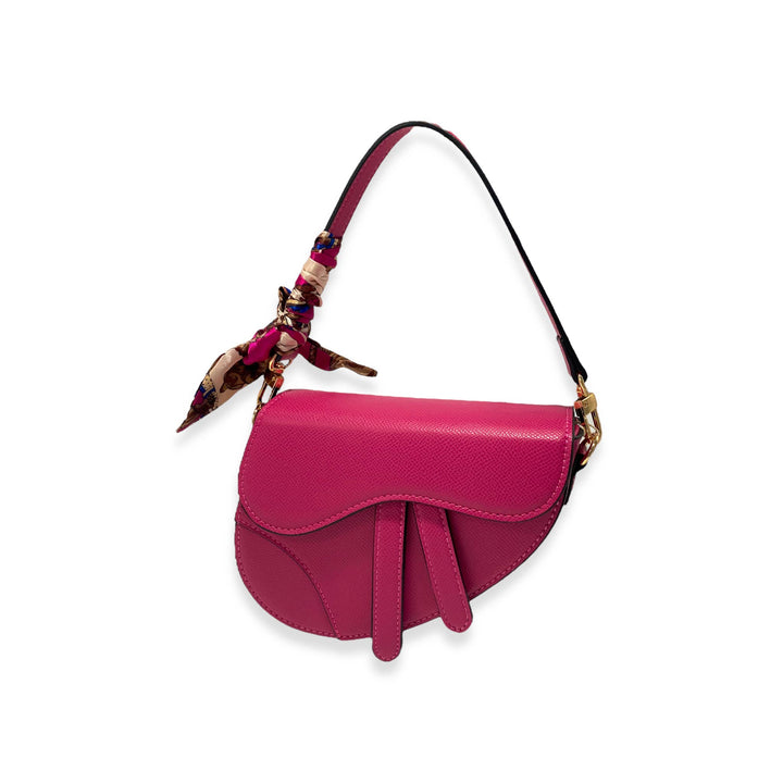 Doe a Dear Saddle Purse w/ Scarf