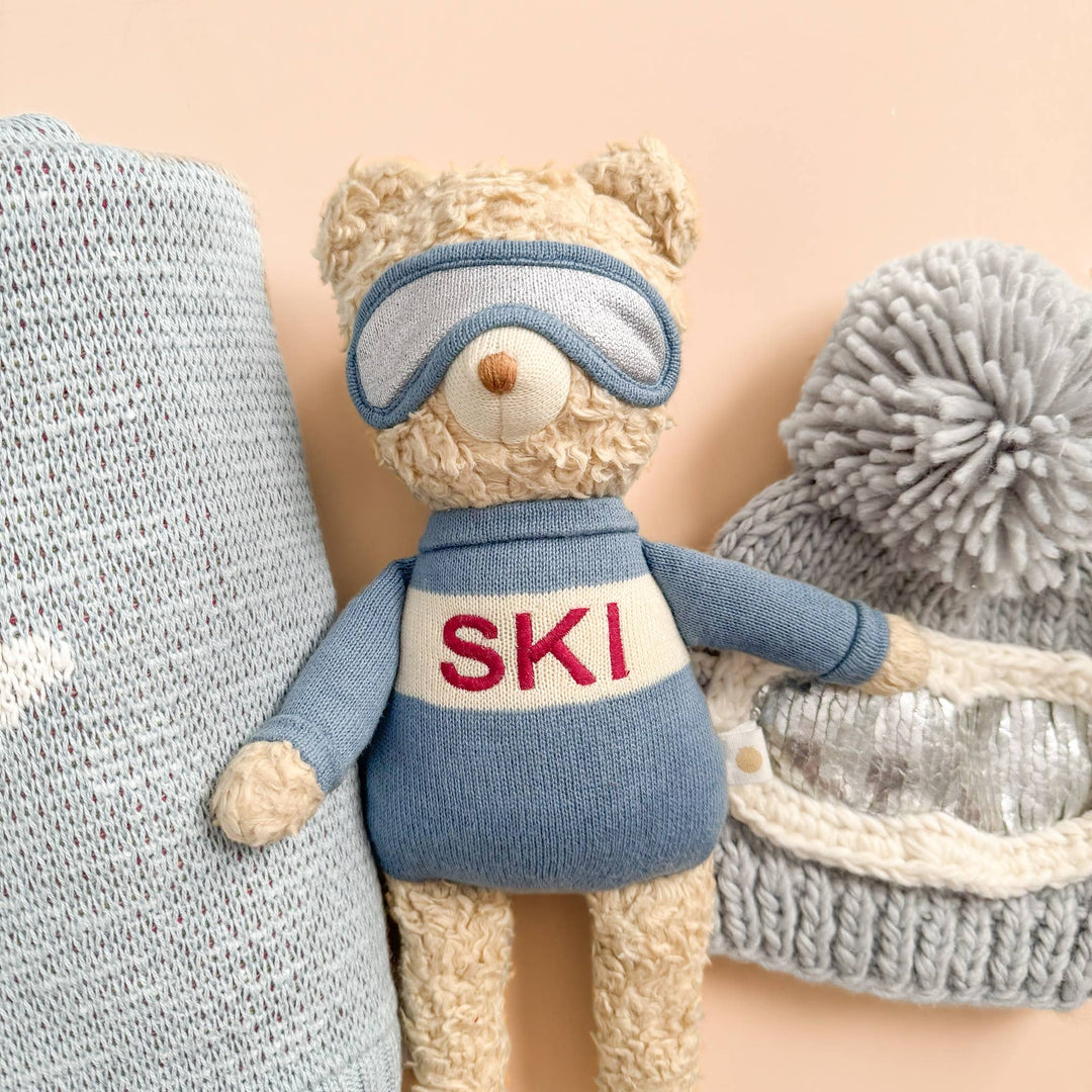 The Blueberry Hill Plush Ski Bear