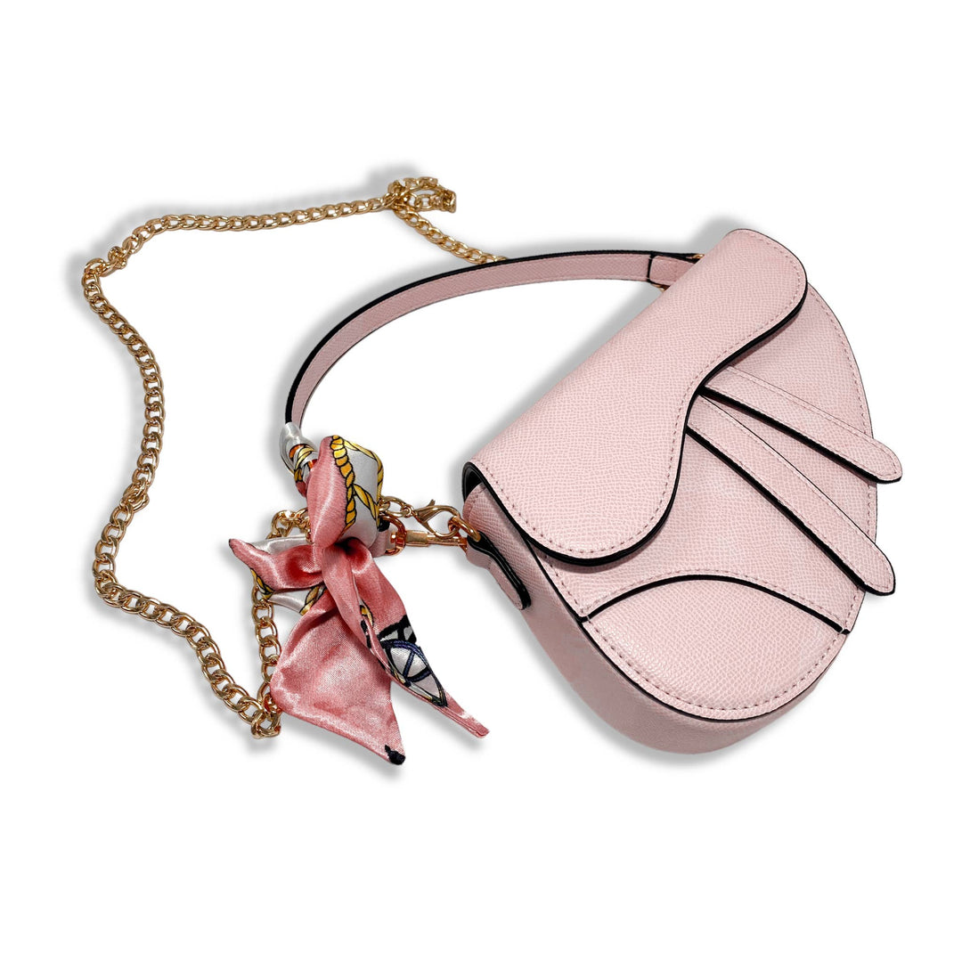 Doe a Dear Saddle Purse w/ Scarf