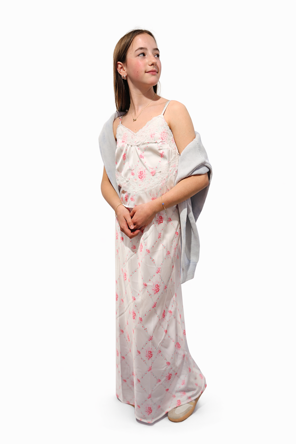 Theme Joey Vintage Satin Maxi