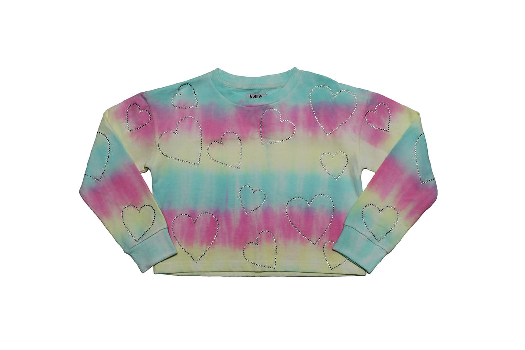 MIA NEW YORK Heart Sweatshirt