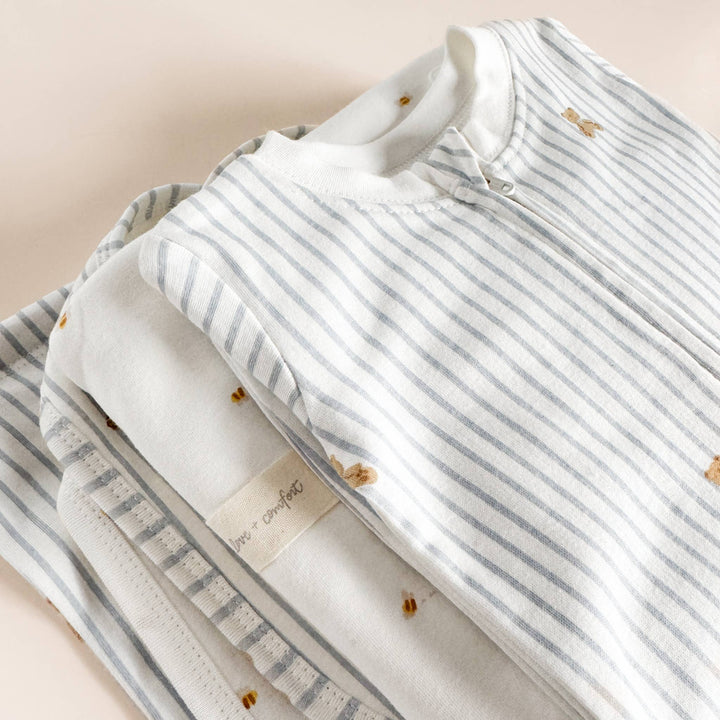 The Blueberry Hill Organic Cotton Layette  Baby Shower Welcome Gift