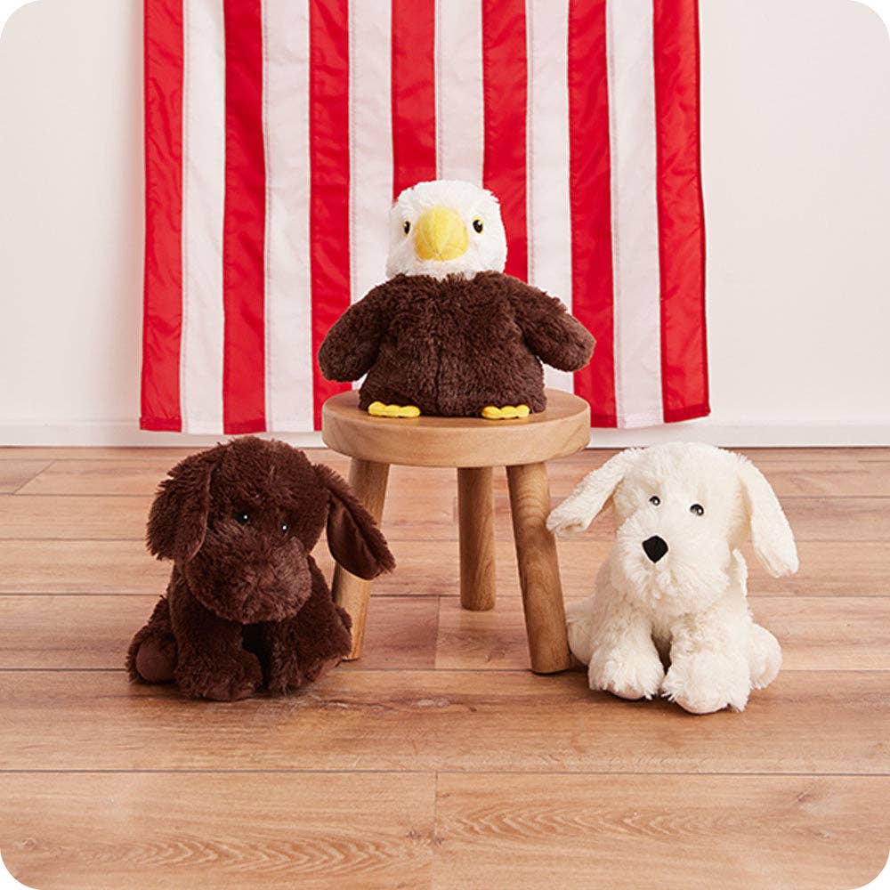Yellow Labrador Warmies Skipper & Scout 