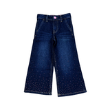 Billieblush Rhinestone Denim Pants