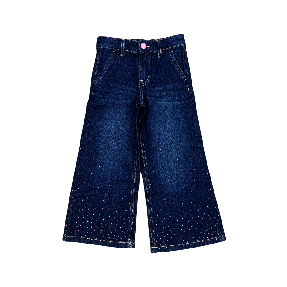 Billieblush Rhinestone Denim Pants Skipper & Scout 