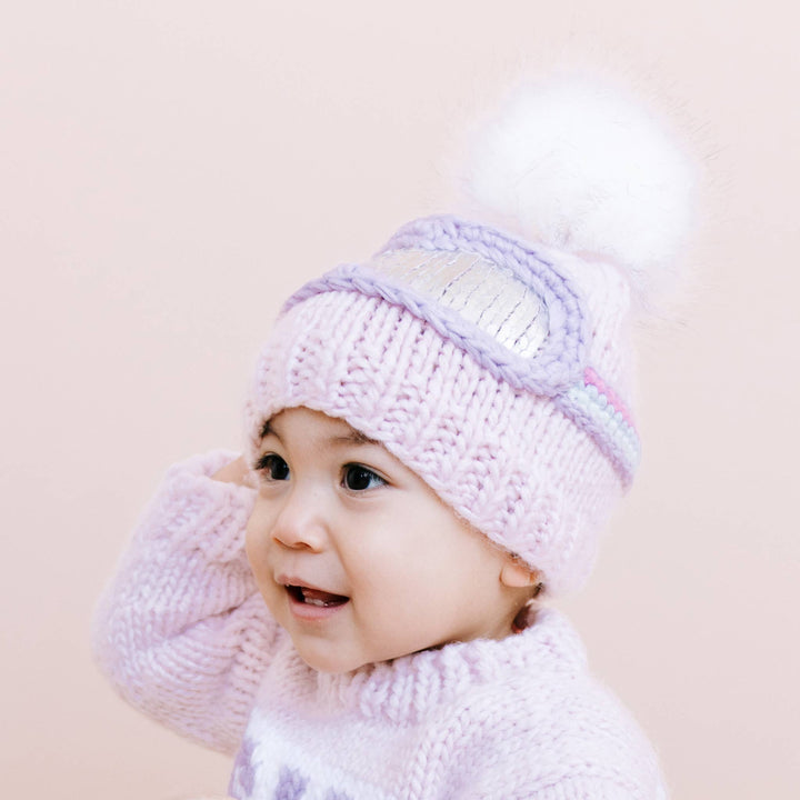 The Blueberry Hill Ski Goggles Beanie Baby Pink