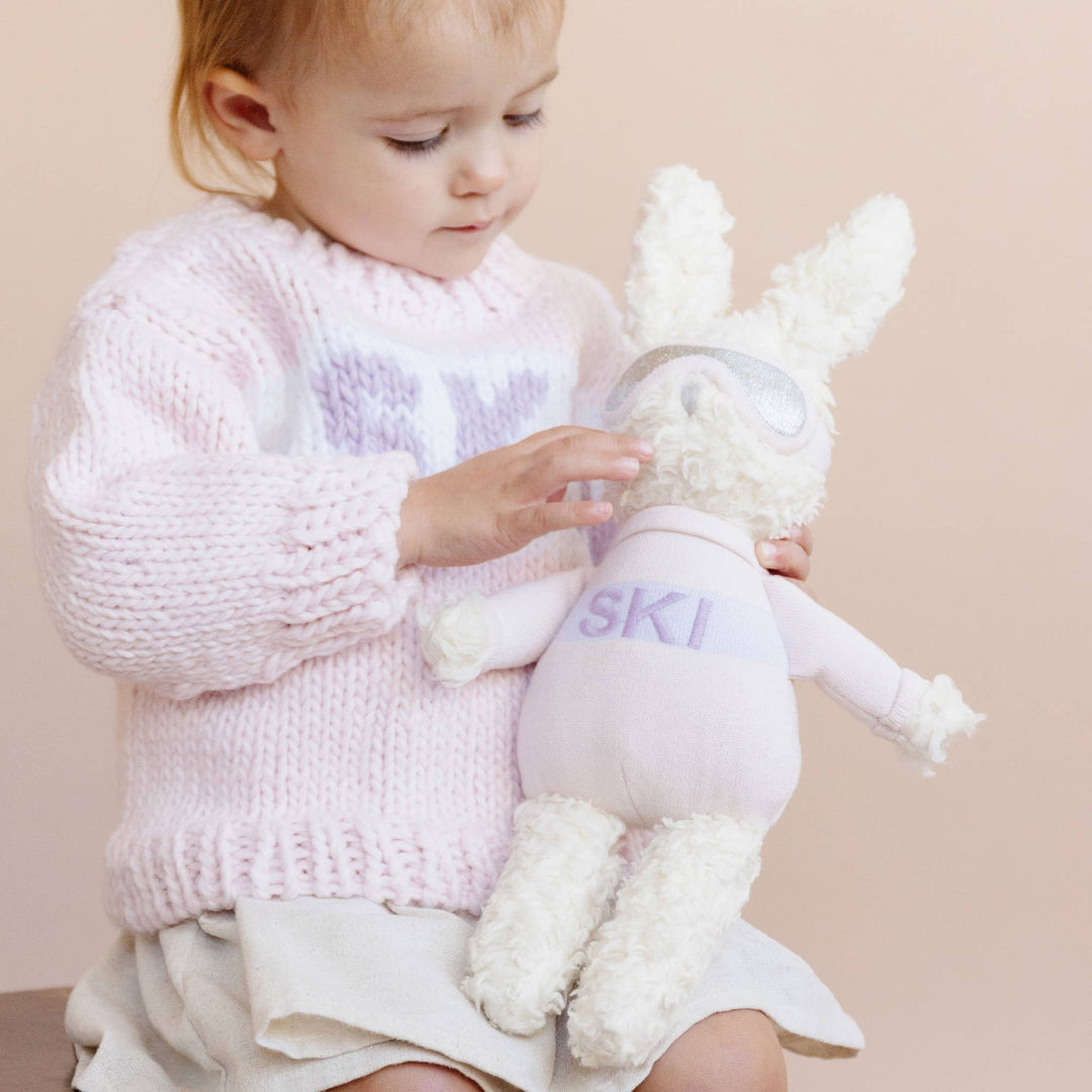 The Blueberry Hill Ski Sweater Baby Pink