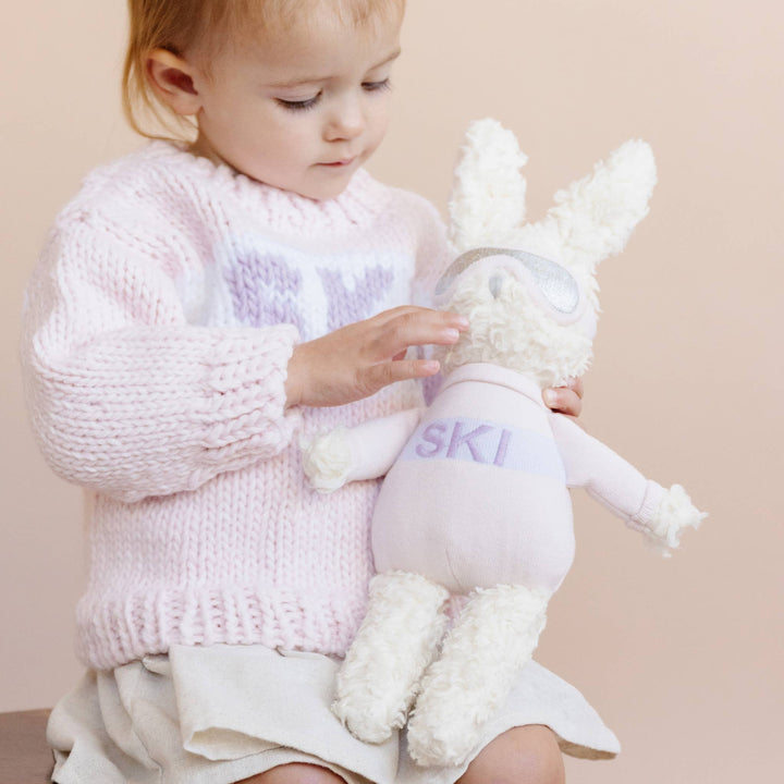 The Blueberry Hill Ski Sweater Baby Pink