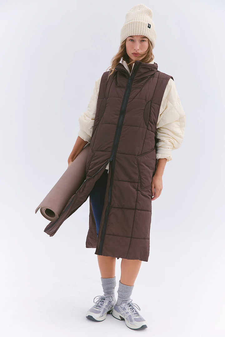 FP Movement On the Move Packable Vest - Chocolate