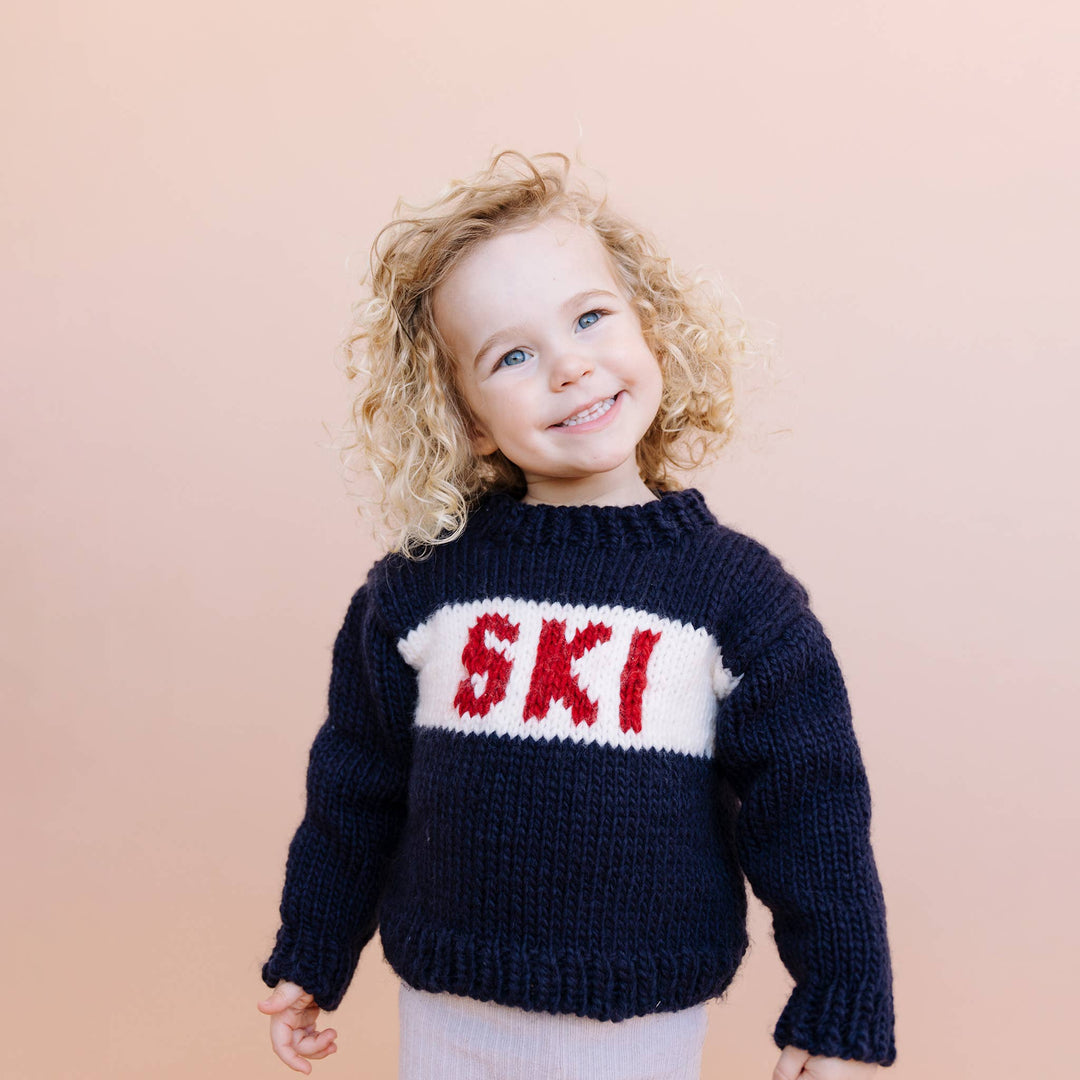 The Blueberry Hill Ski Sweater Navy