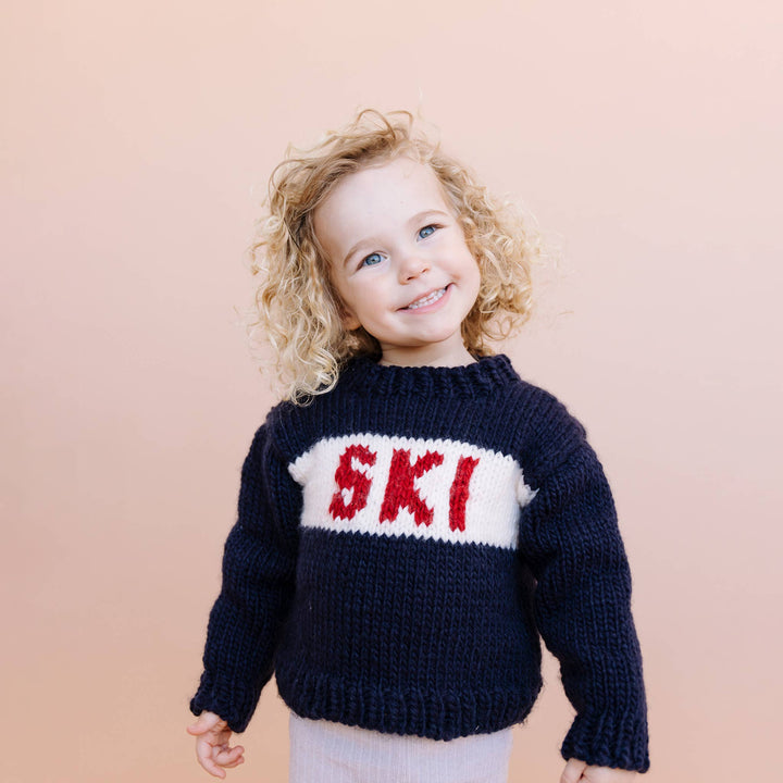 The Blueberry Hill Ski Sweater Navy