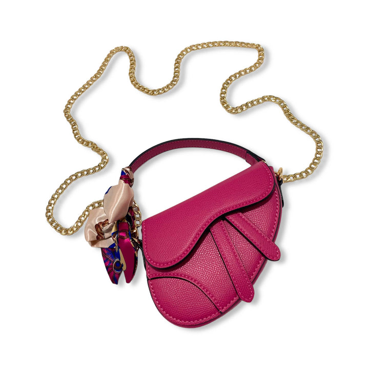 Doe a Dear Saddle Purse w/ Scarf