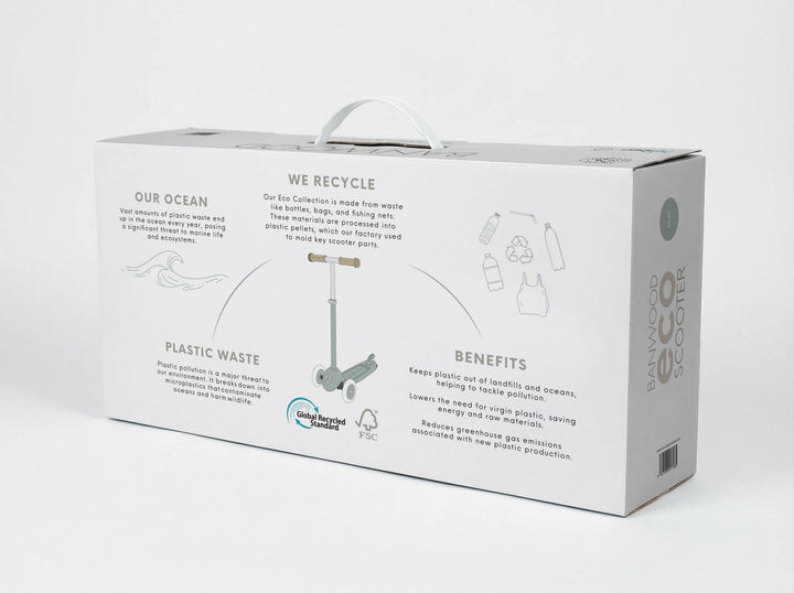 Banwood Eco Scooter - RASPBERRY