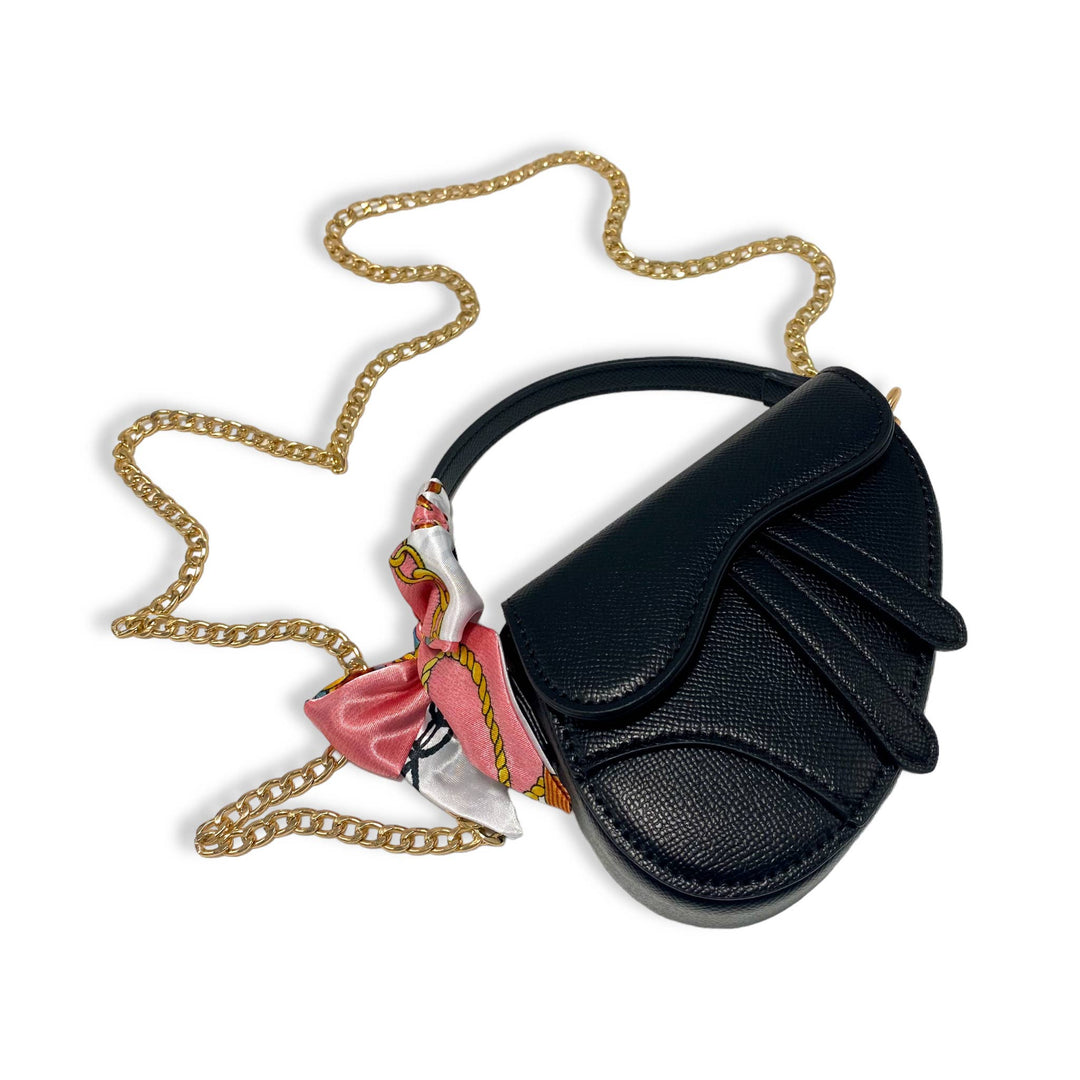 Doe a Dear Saddle Purse w/ Scarf