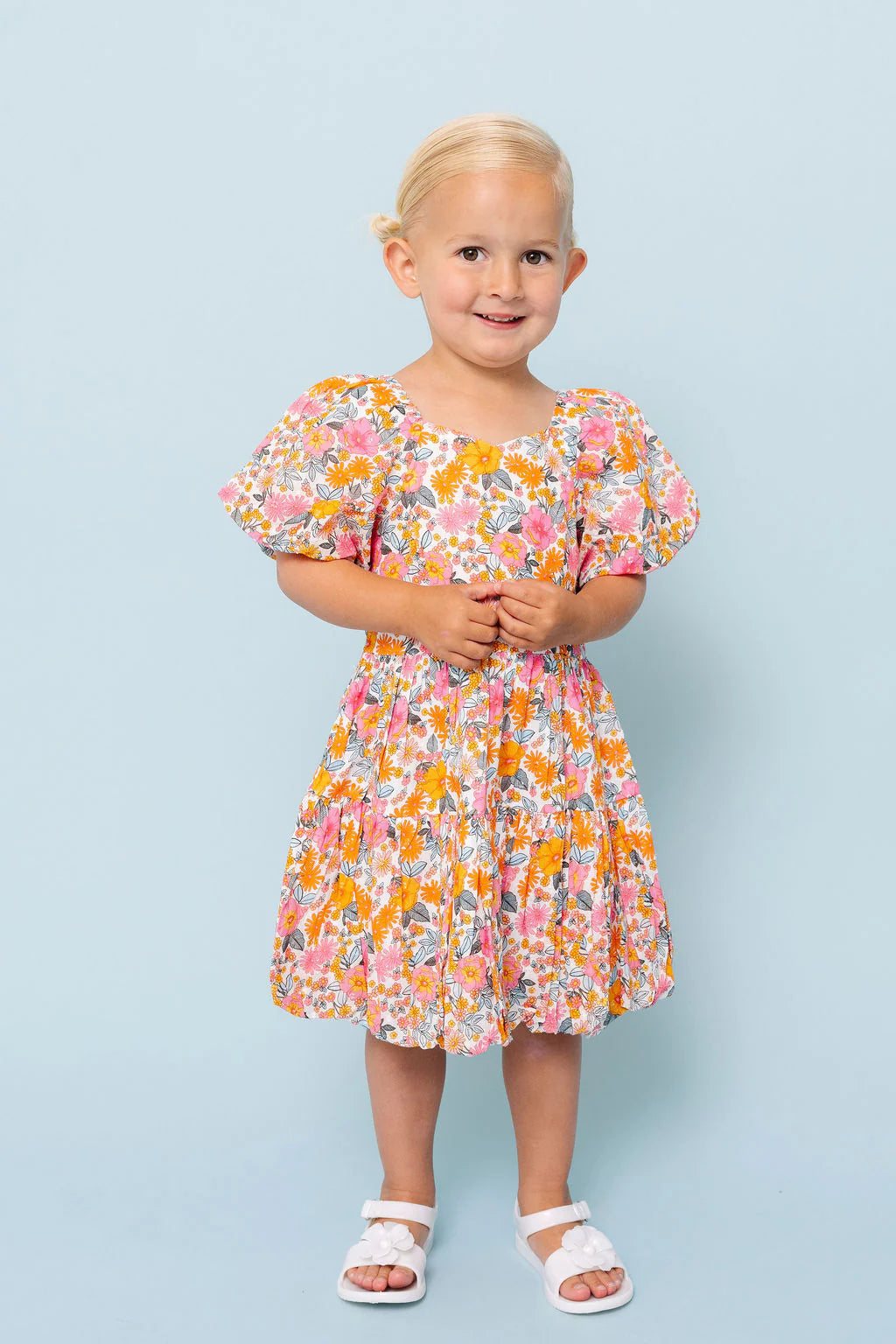 Alto Modas Retro Floral Daphne Dress