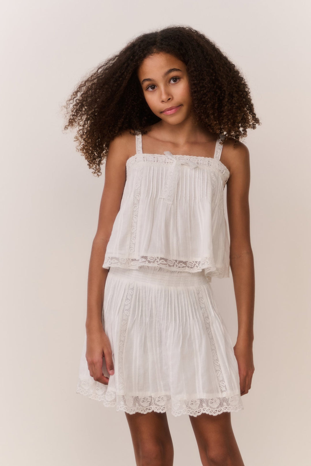 Love Shack Fancy Solena Tween Skirt
