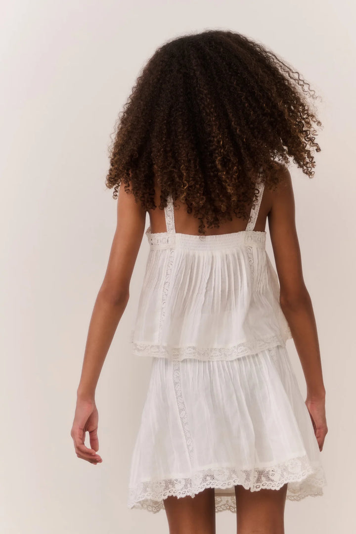 Love Shack Fancy Solena Tween Skirt
