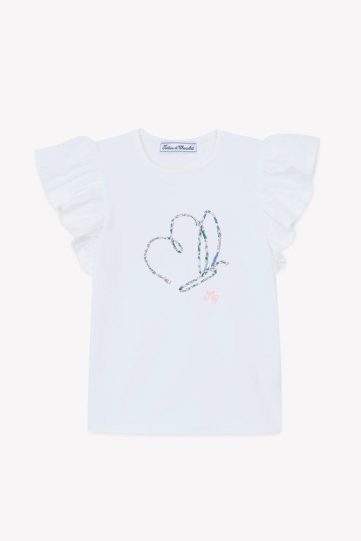 Tartine et Chocolat Liberty Embroidered Tee
