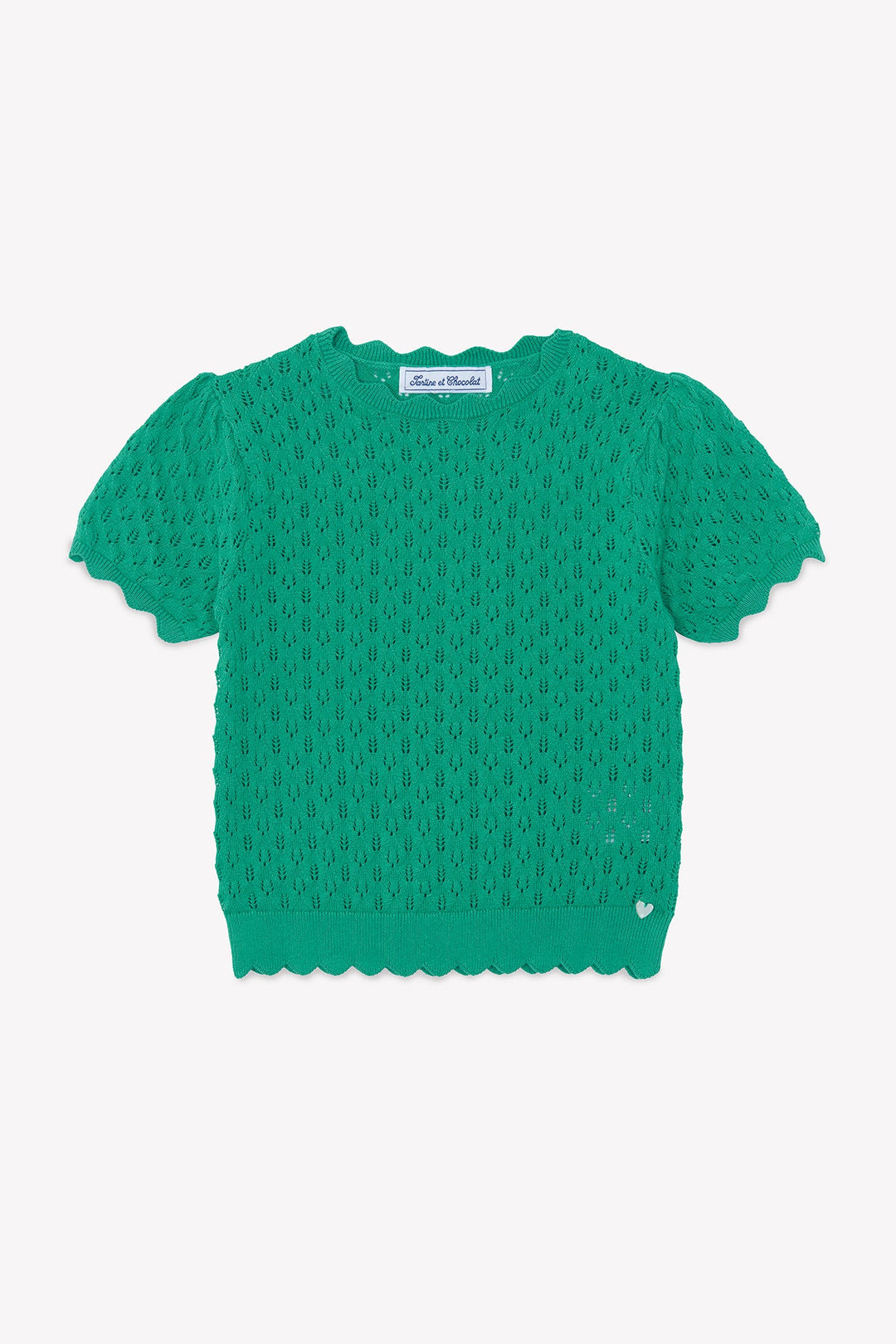 Tartine et Chocolat Crochet SS Sweater