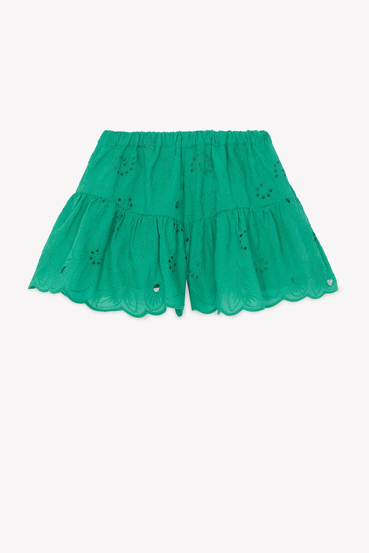 Tartine et Chocolat Eyelet Embroidery Shorts