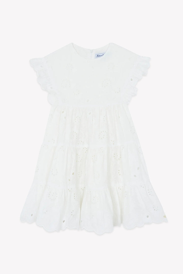 Tartine et Chocolate Eyelet Embroidery Dress
