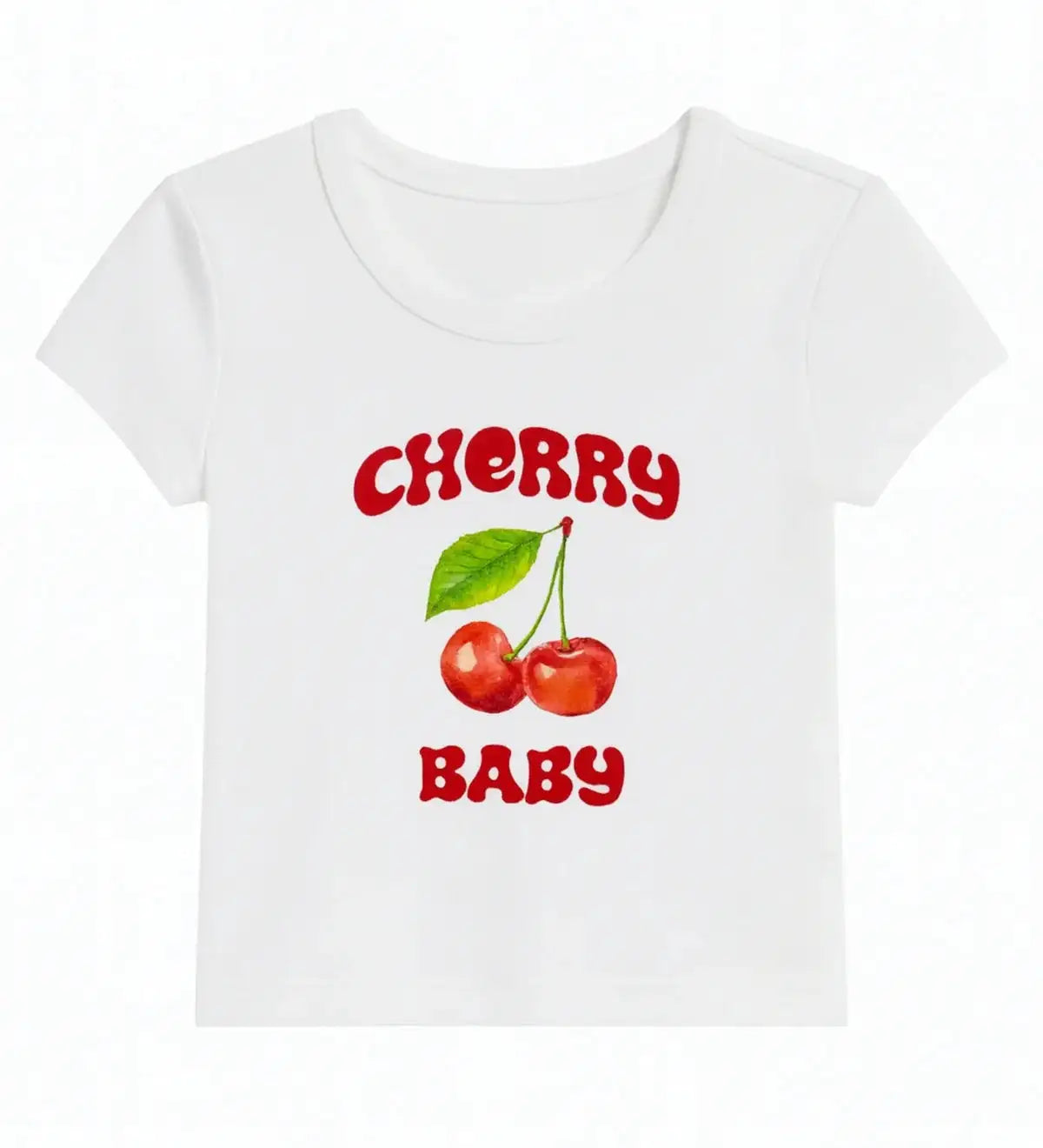 KatieJNYC Cherry Baby Tee Skipper & Scout 