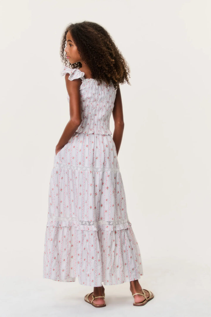 Love Shack Fancy Colina Tween Skirt
