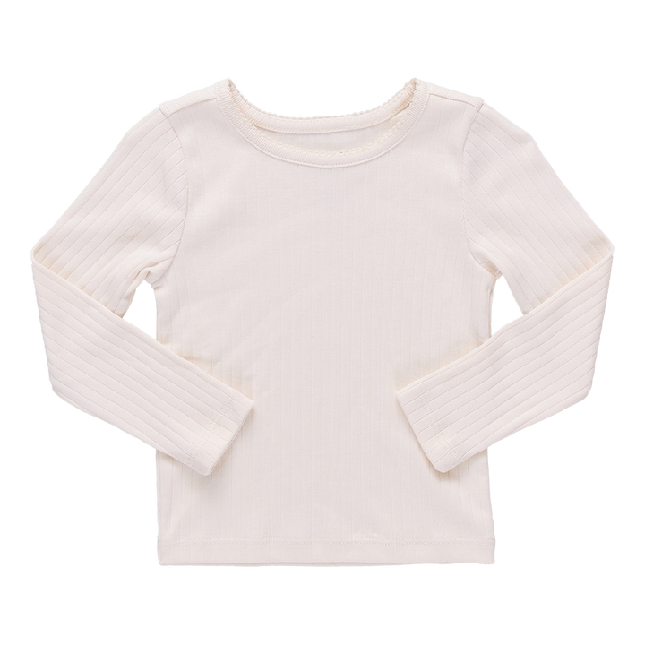 Pink Chicken Seesaw LS Rib Tee Skipper & Scout 