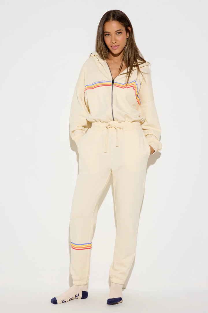 Spiritual Gangster Cali Stripe Apres Jumpsuit