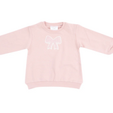 Angel Dear Bows and Ballet Puffy Oversized Sweatshirt