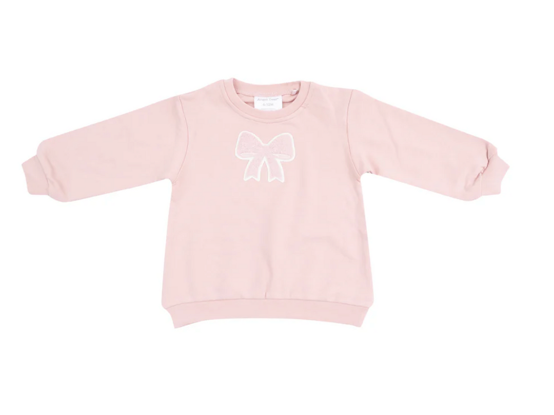 Angel Dear Bows and Ballet Puffy Oversized Sweatshirt Skipper & Scout 