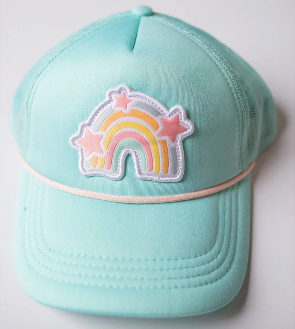 XOXO by Magpies Rainbow Patch Trucker Hat Skipper & Scout 