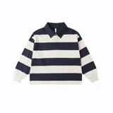 Rylee + Cru Rugby Stripe Polo