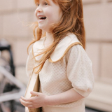 Rylee + Cru Pointelle Collared Top