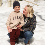 Rylee + Cru Oversized Champ Sweatshirt