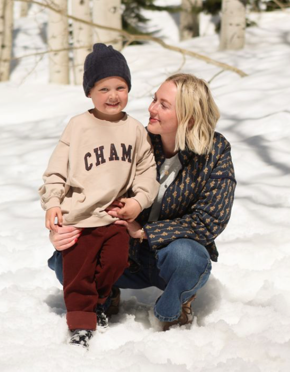 Rylee + Cru Oversized Champ Sweatshirt Skipper & Scout 