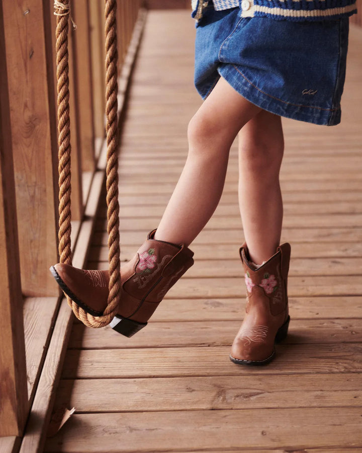 Copehagen Colors Limited Cowboy Boot Low  - Flower