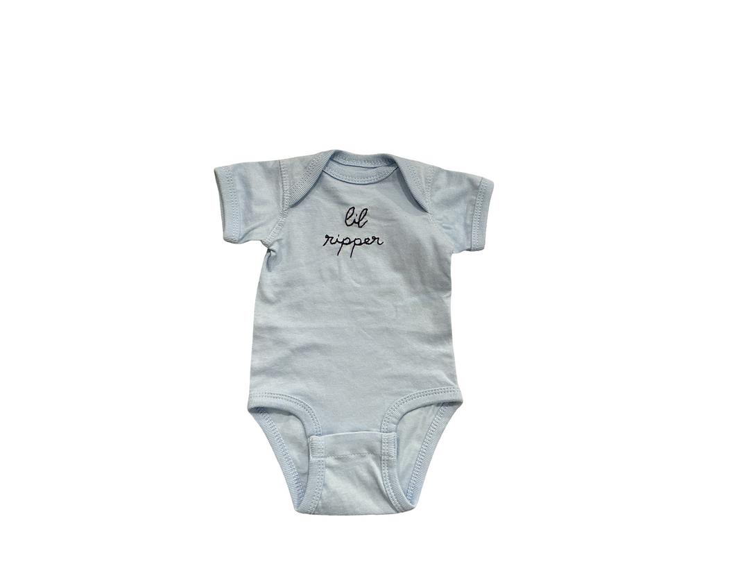 Sweet Olive Lil Ripper Embroidered Onesie Skipper & Scout 