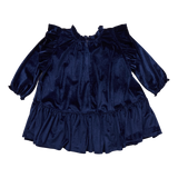 Pink Chicken Velour Harper Dress