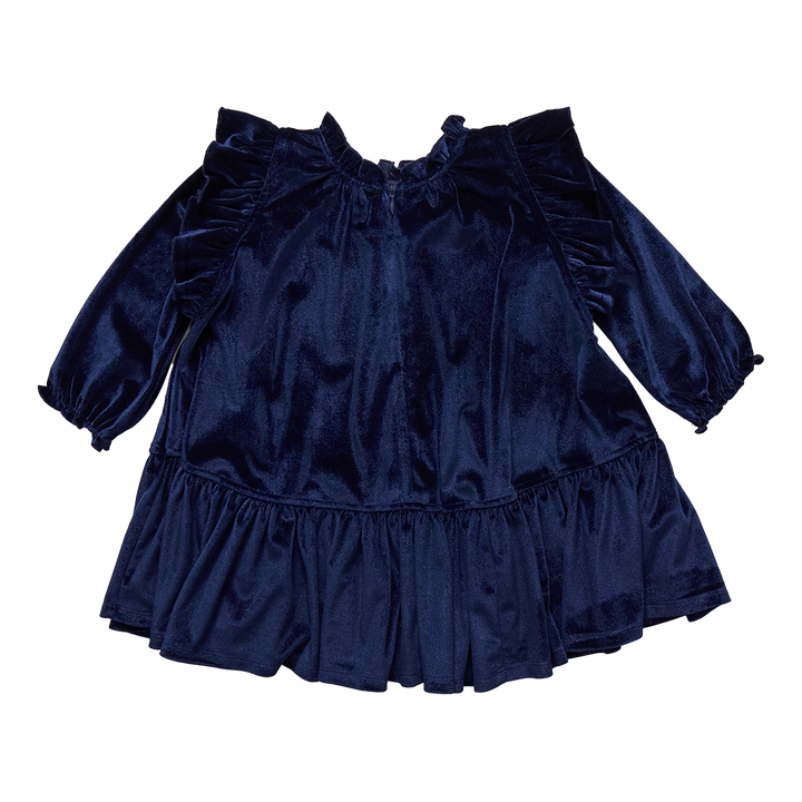 Pink Chicken Velour Harper Dress Skipper & Scout 