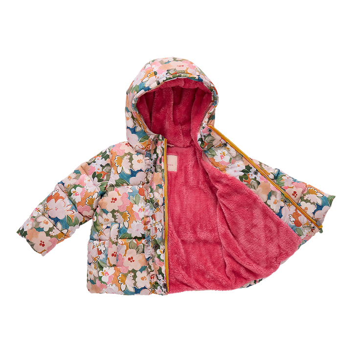 Pink Chicken Pete Puffer Jacket Skipper & Scout 