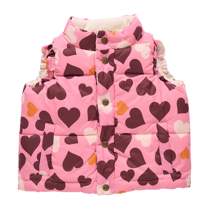 Pink Chicken Girls Reversible Ruffle Ellis Vest Skipper & Scout 