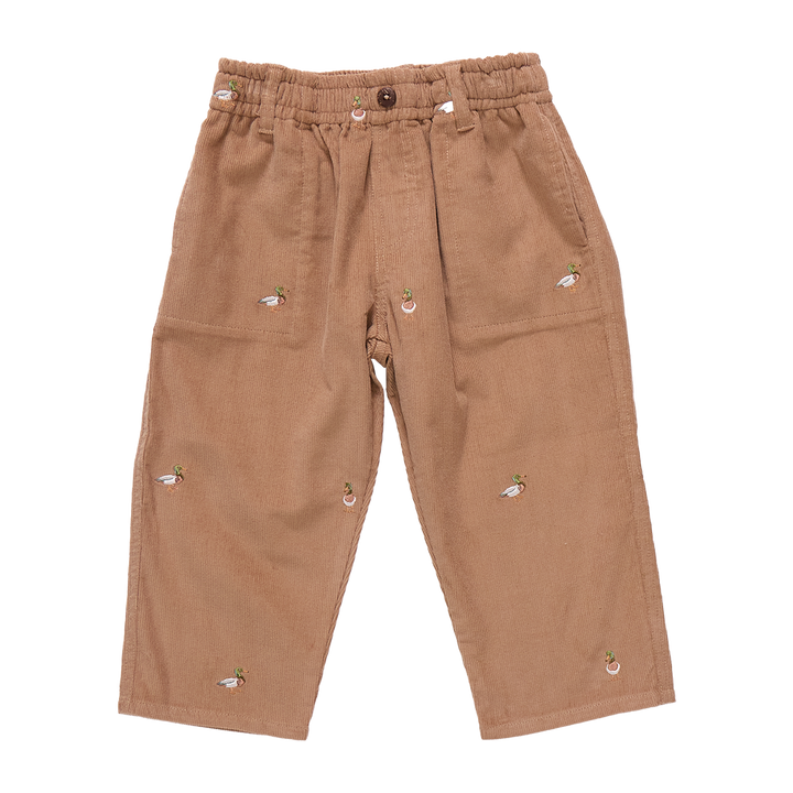 Pink Chicken Mallard Embroidery Jackson Pant Skipper & Scout 