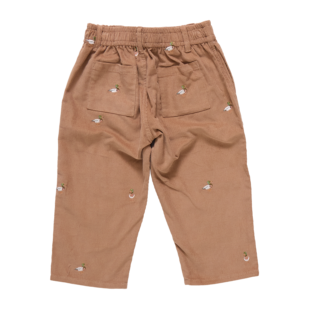 Pink Chicken Mallard Embroidery Jackson Pant Skipper & Scout 