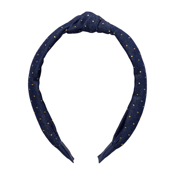 Pink Chicken Lame Holly Headband Skipper & Scout 