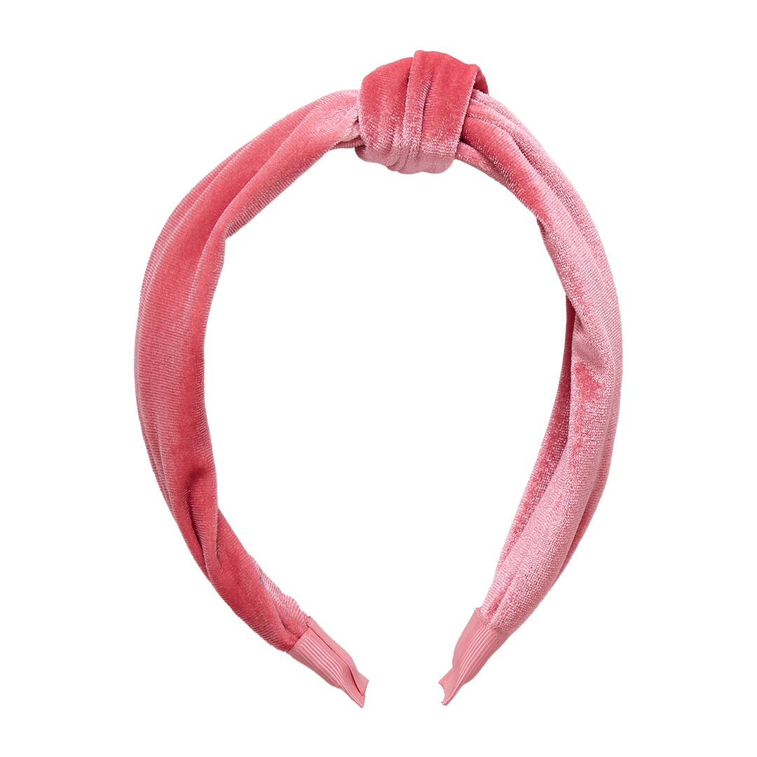 Pink Chicken Velour Holly Headband Skipper & Scout 